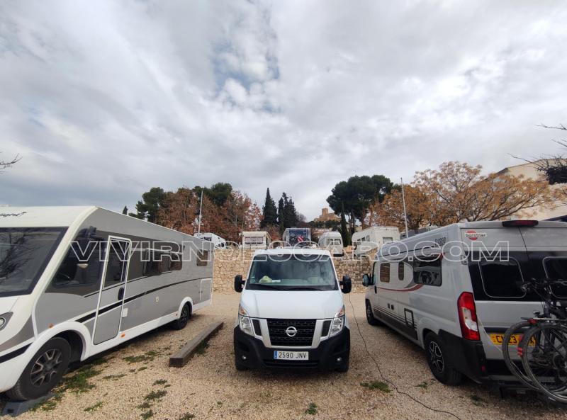 Biar: área de autocaravanas