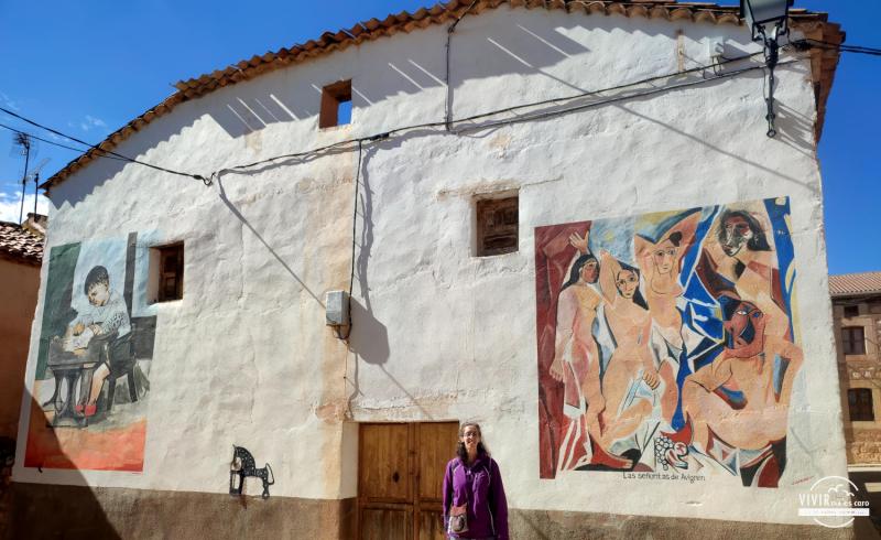 Caltojar: pueblo de Soria con murales de Picasso