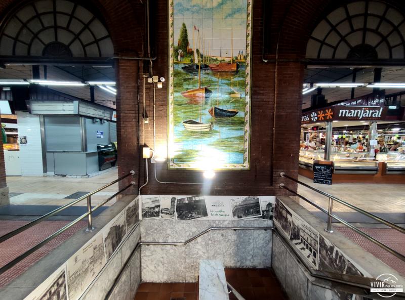 Interior del Mercado Central de Castellón