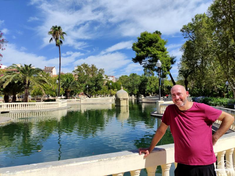 Estanque en el Parque Ribalta de Castellón