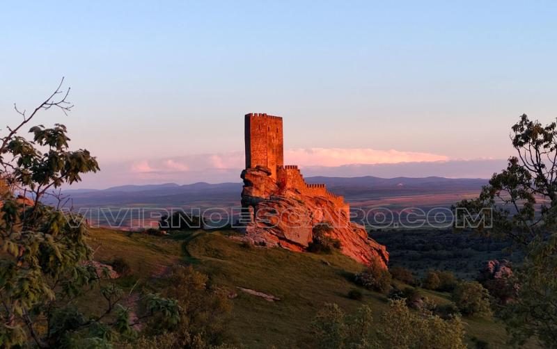 Castillo de Zafra al atardecer