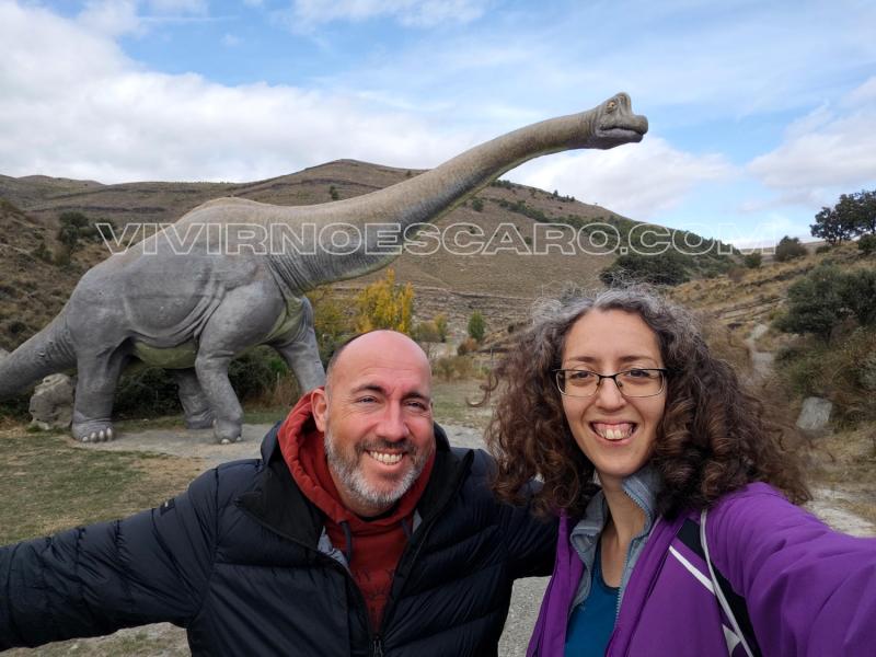 Dinosaurio en Enciso (La Rioja)