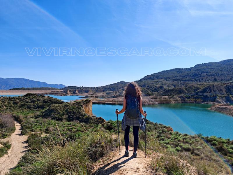 Embalse de Algeciras en los Barrancos de Gebas (Murcia)