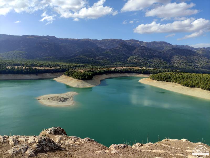 Embalse de la Bolera entre Pozo Alcón (Jaén) y Castril (Granada)