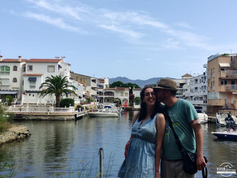 Canales de Empuriabrava en Gerona