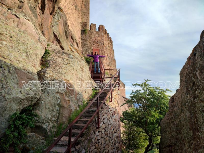 Entrada Castillo de Zafra (Guadalajara)