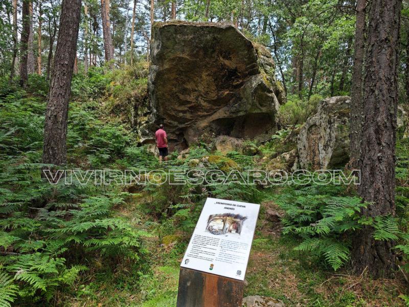 Eremitorio rupestre Cueva de San Andrés (Burgos)