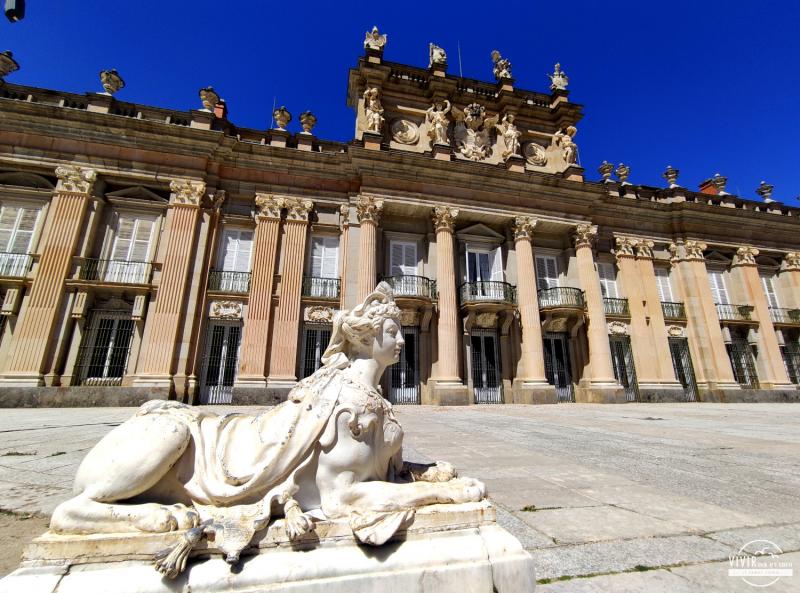Jardines la Granja de San Ildefonso: Estatua (Segovia)