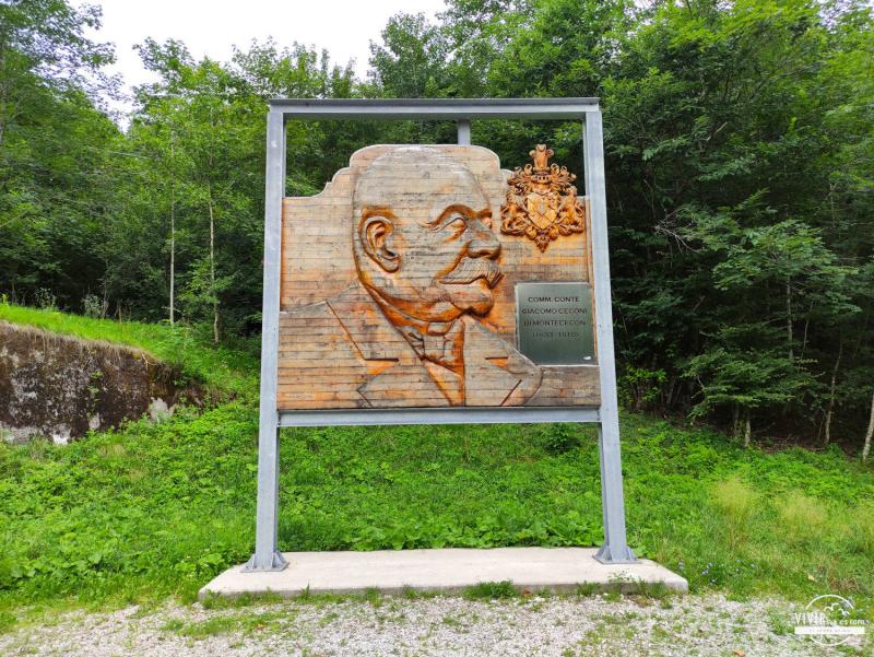 Estatua Giacomo Ceconi (Arzino, Údine, Italia)