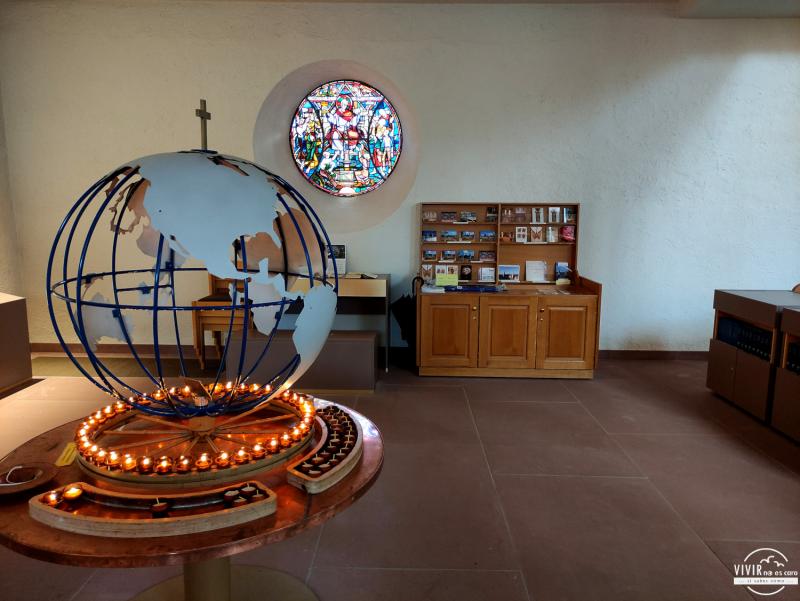 Interior de la Iglesia de la ciudad de Freudenstadt (Selva Negra, Alemania)