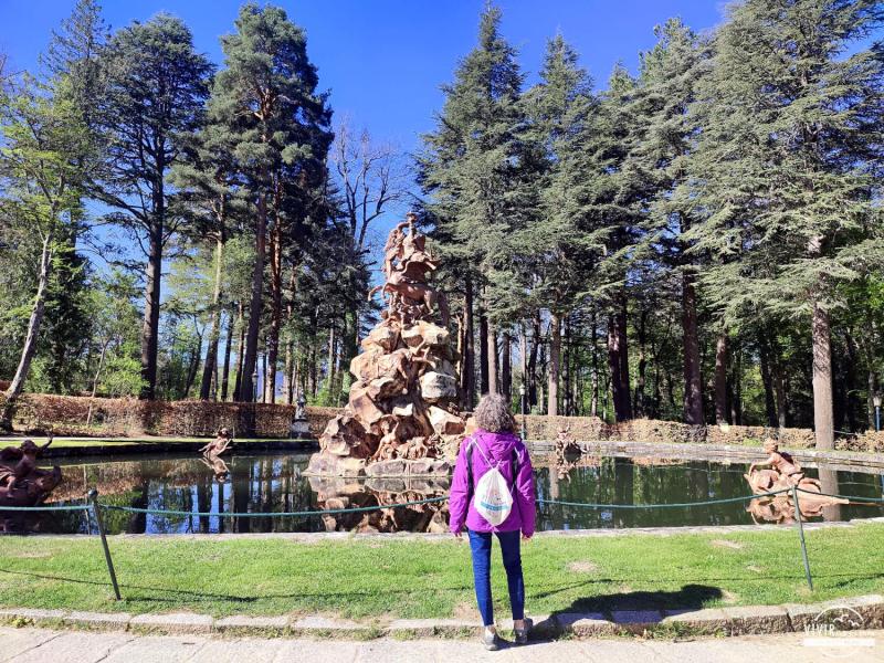 Jardines la Granja de San Ildefonso: Fuente de la Fama (Segovia)