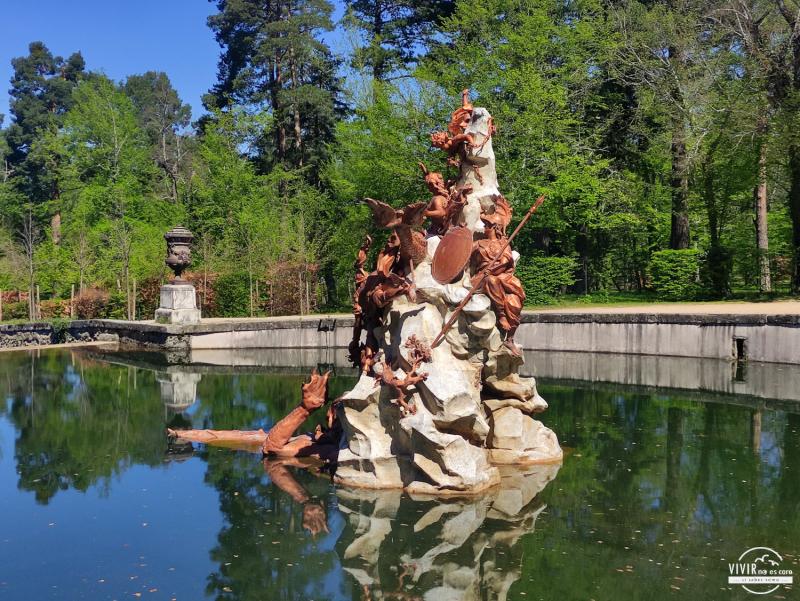 Jardines la Granja de San Ildefonso: Fuente de Andrómeda (Segovia)