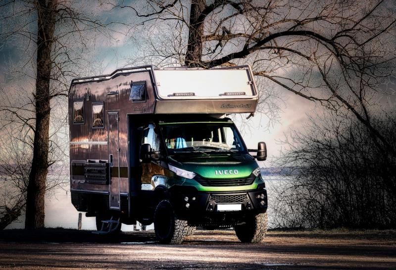 Furgoneta camper tracción 4x4