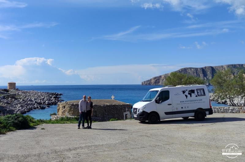 Furgoneta camper en el Peloponeso (Grecia)