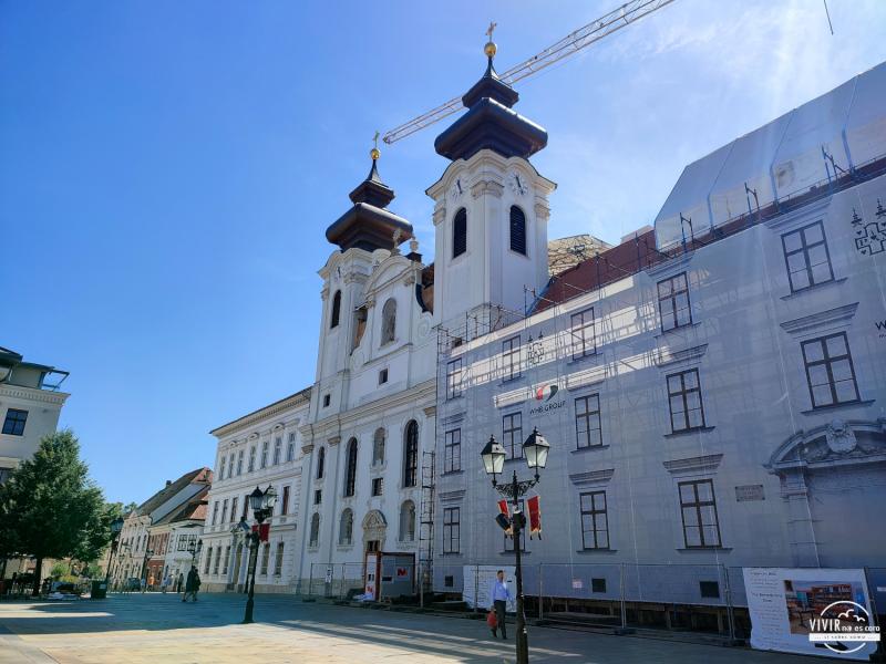 Iglesia San Ignacio de Loyola en Györ (Hungría)