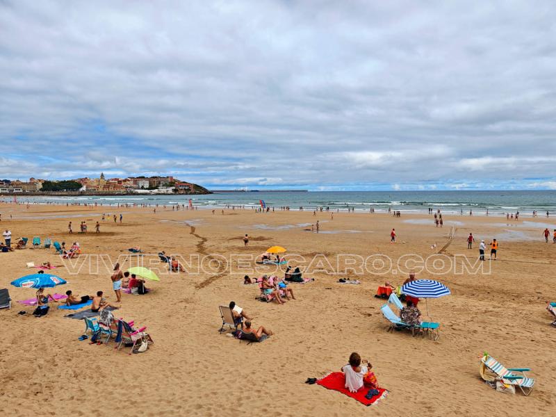 Gijón: Playa de San Lorenzo