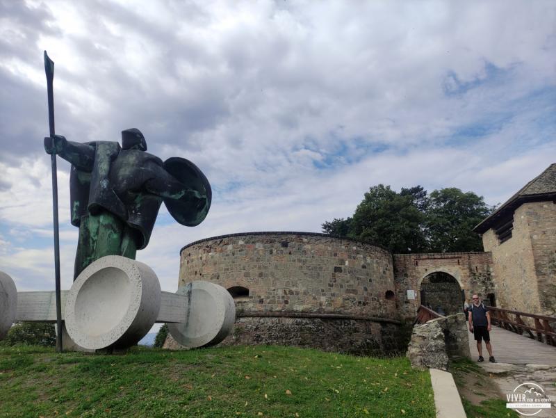 Guerrero en el Castillo de Esztergom (Hungría)