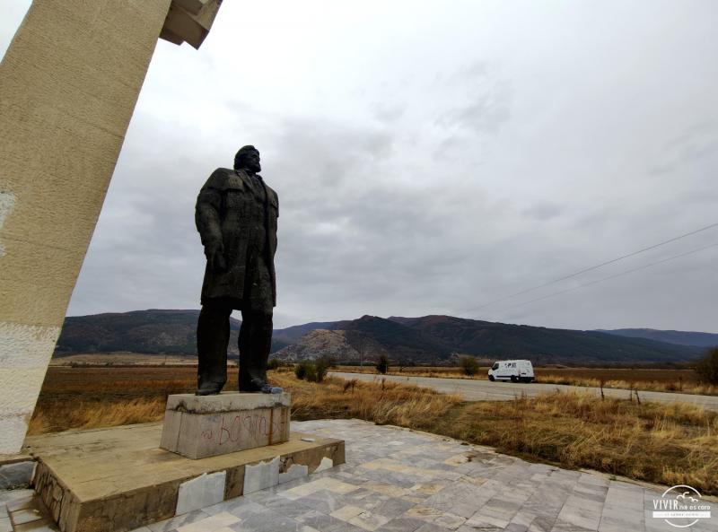 Homenaje al político comunista Dimitar Blagoev (Bulgaria)