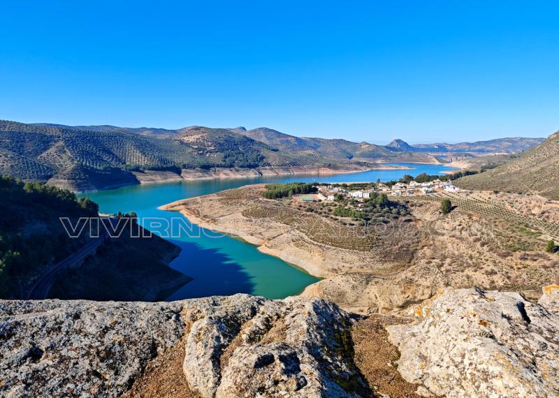 Embalse de Iznájar en Córdoba