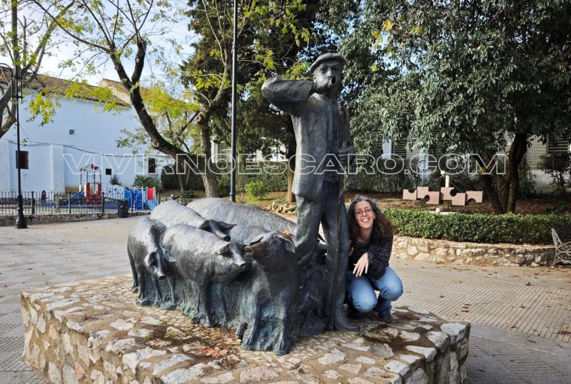 Jabugo en la ciudad de Aracena