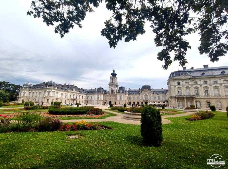 Keszthely: jardines del Palacio de Festetics (Hungría)