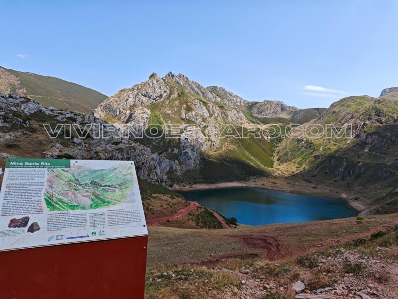 Lagos de Saliencia: mina Santa Rita