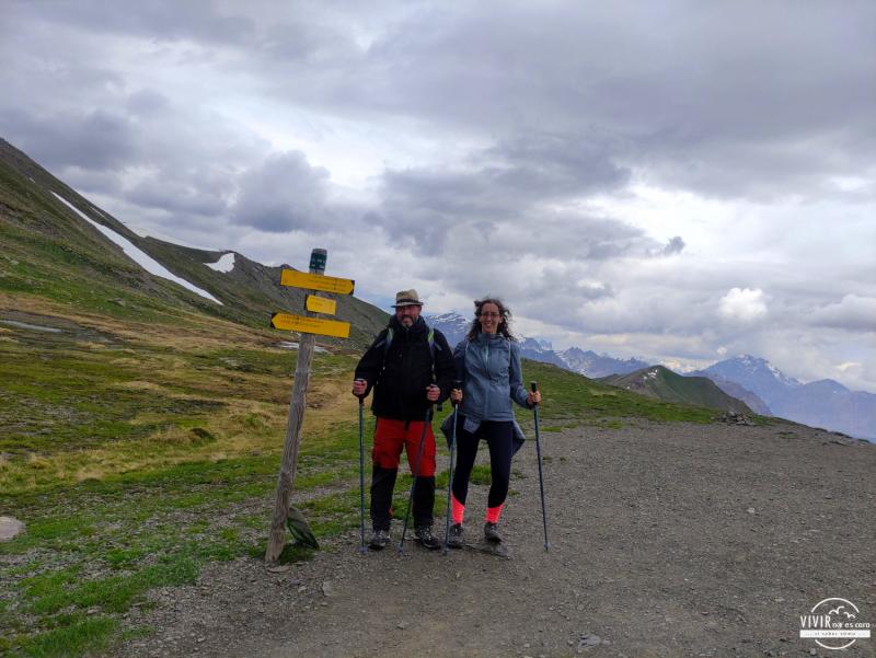 Col de l'Oule en el Col du Granon (Alpes, Francia)