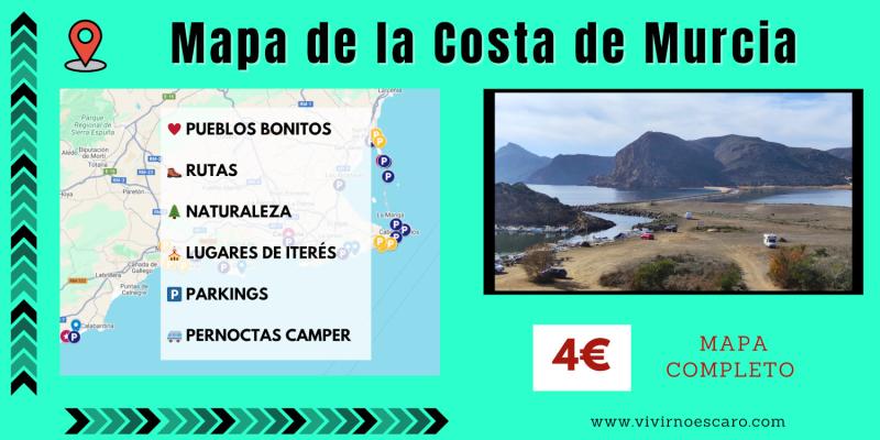 Mapa Costa de Murcia