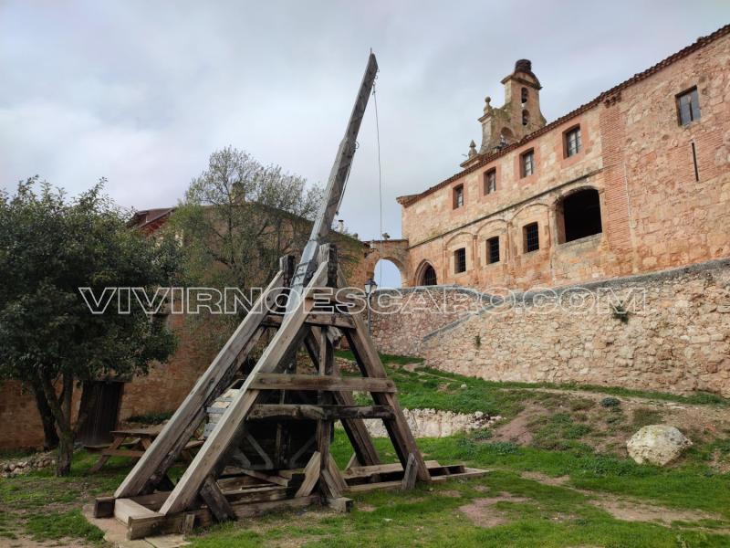 Maderuelo: catapulta medieval