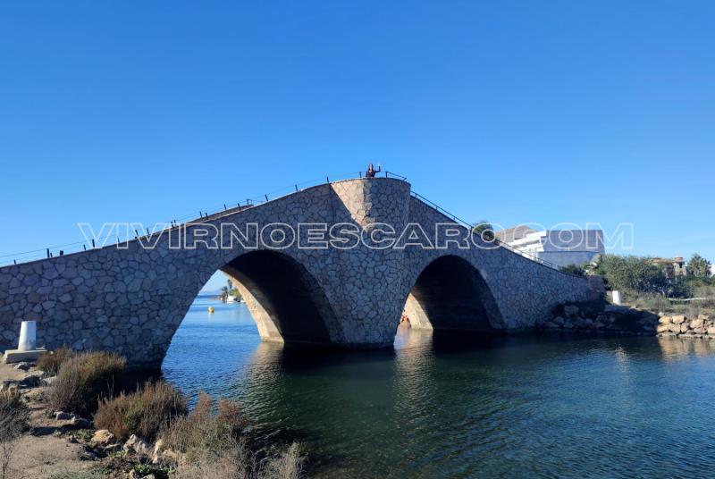 El Puente de la Risa en la Manga del Mar Menor