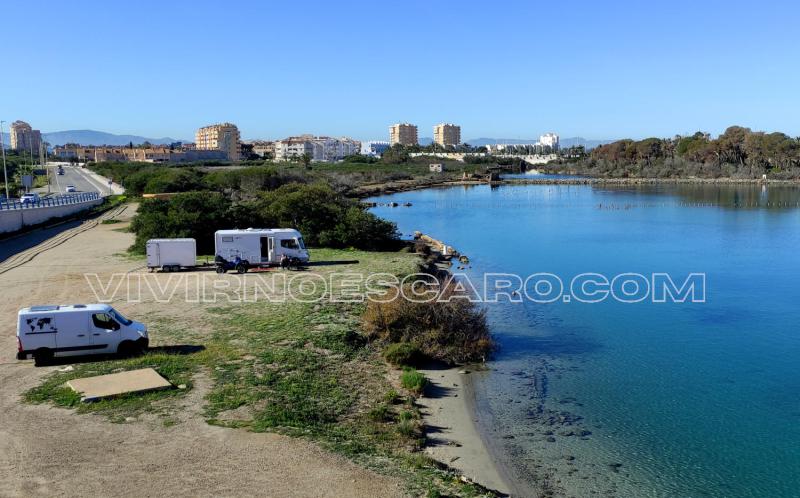 La Manga del Mar Menor en furgoneta camper o autocaravana