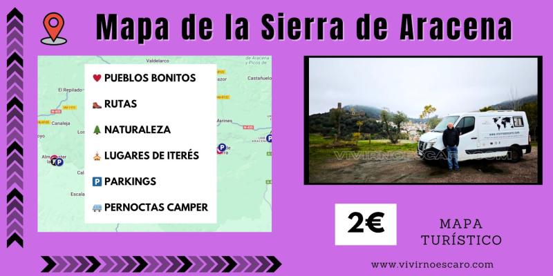 Mapa Sierra de Aracena