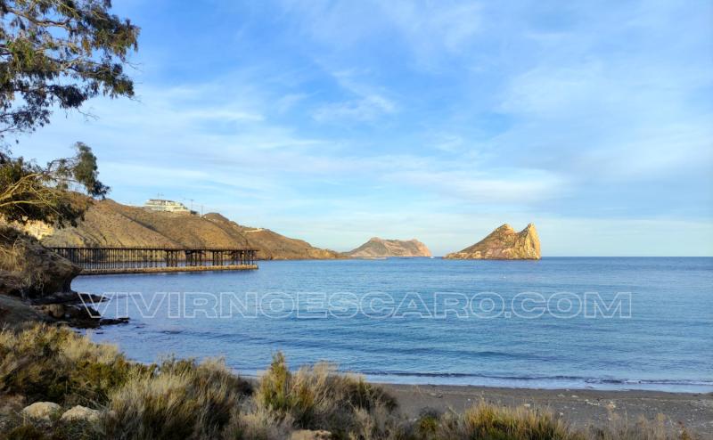 Mirador Joan Manuel Serrat en Águilas (Murcia)
