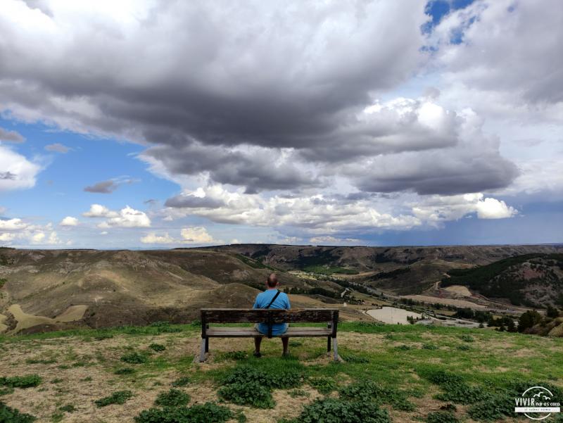 Banco Mirador en Medinaceli (Soria)