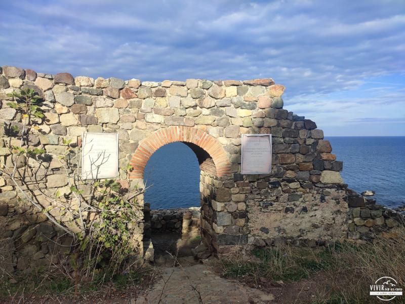 Acceso norte muralla Sozopol (Bulgaria)