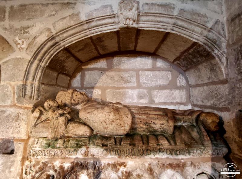 Lauda sepulcral en Noia (A Coruña)