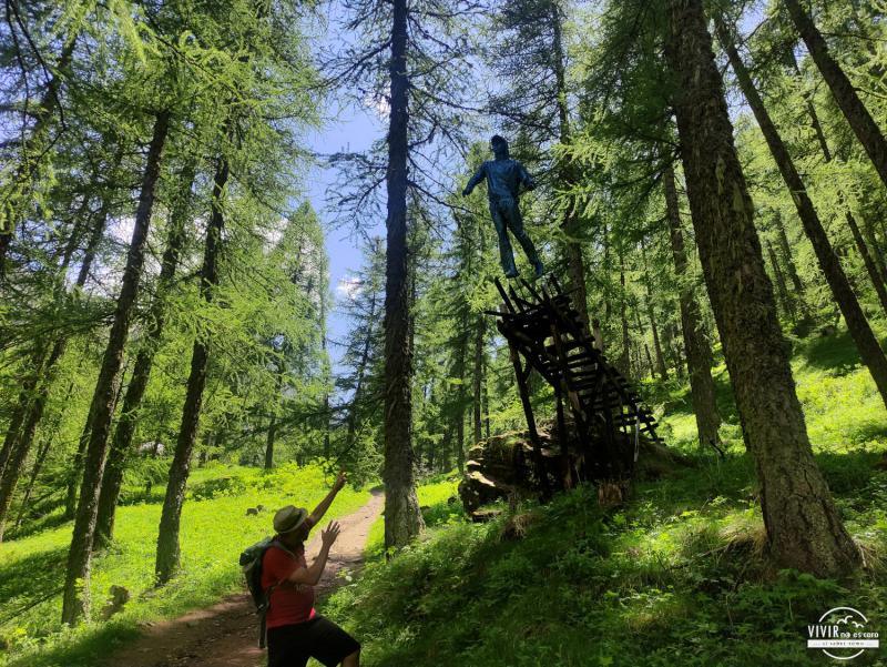 Parcours des Fees - Hombre al vacío (Crévoux)