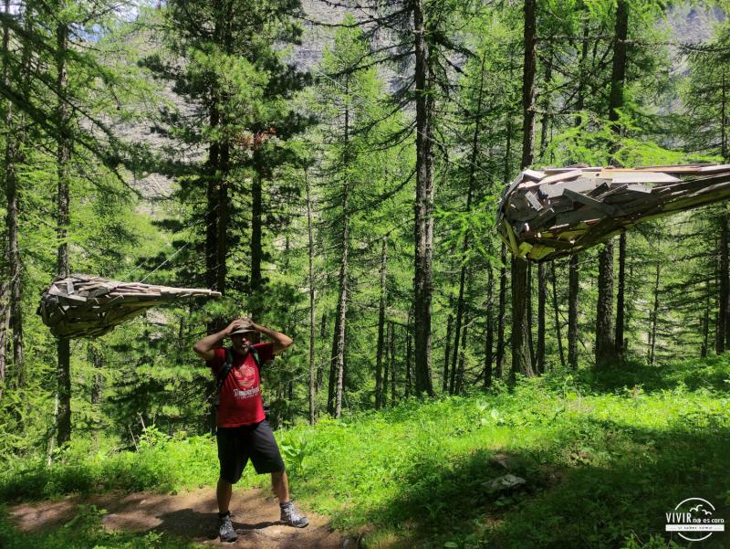 Parcours des Fees - Meteoritos (Crévoux, Alpes, Francia)
