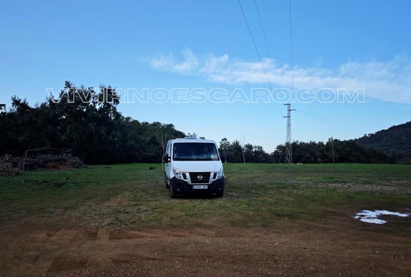 Parking Ribera del Jabugo en Castaño del Robledo