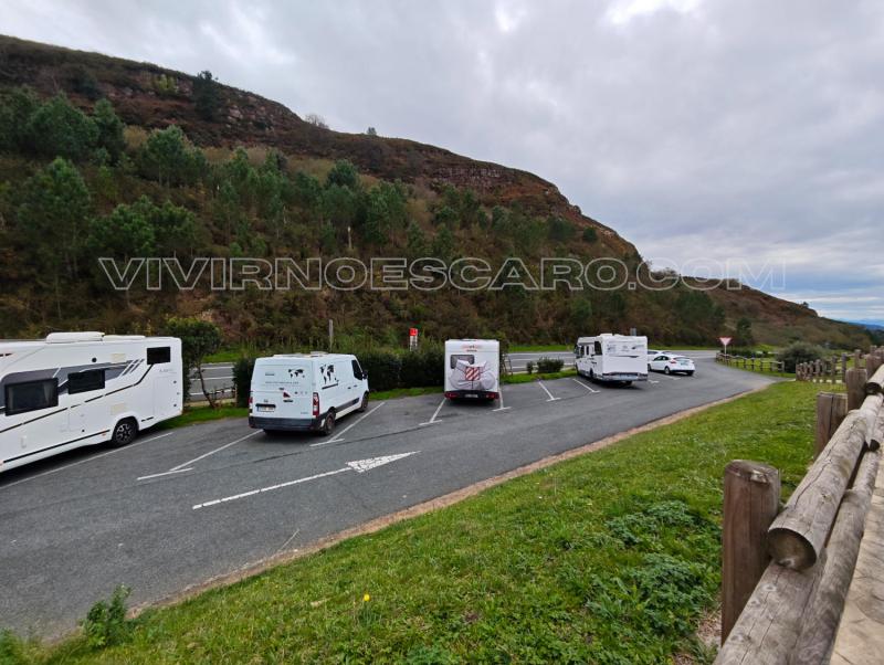 Parking gratuito visitar San Juan de Gaztelugatxe