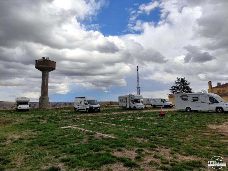 Medinaceli en furgoneta camper o autocaravana (Soria)