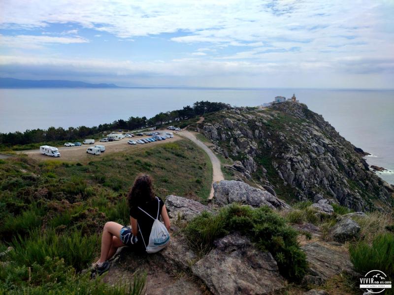 Parking Finisterre en coche, camper o autocaravana
