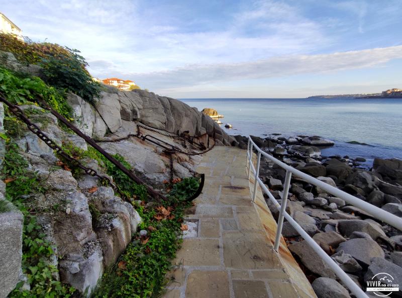 Paseo de las Anclas en Sozopol (Bulgaria)