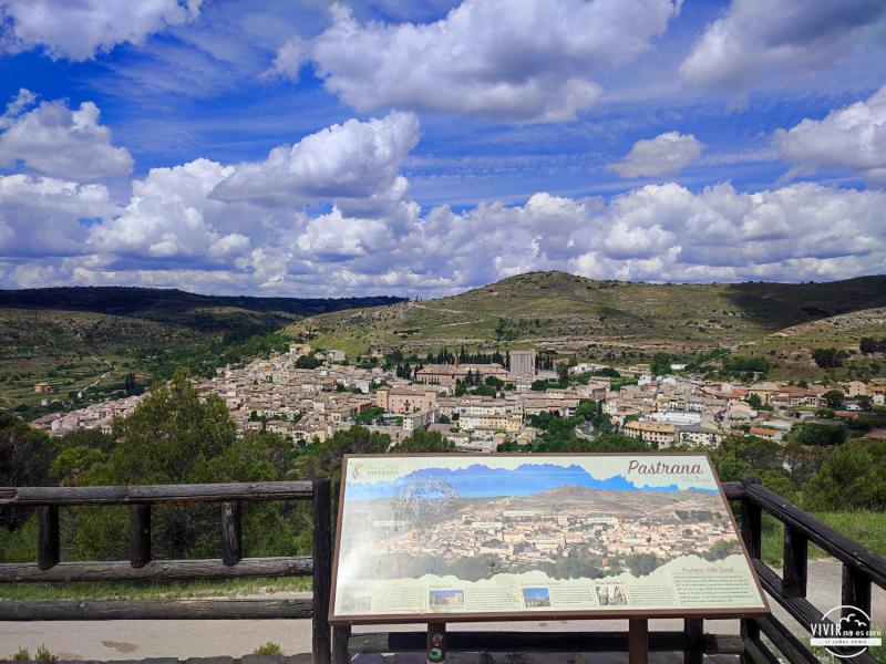 Pastrana: mirador del Sagrado Corazón de Jesús (Guadalajara)