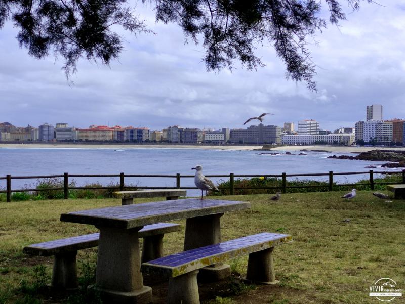 Merenderos en A Coruña