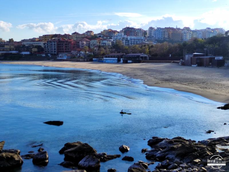 Playa Central de Sozopol (Mar Negro, Bulgaria)