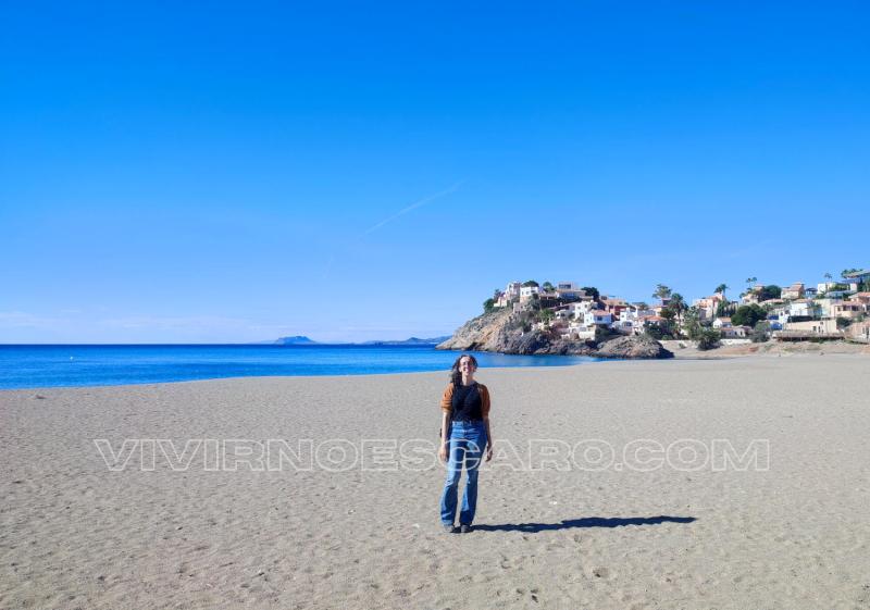 Playa de Bolnuevo en Murcia