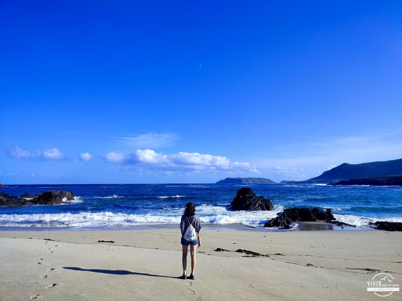 Playa Seiruga en Malpica de Bergantiños (Galicia)