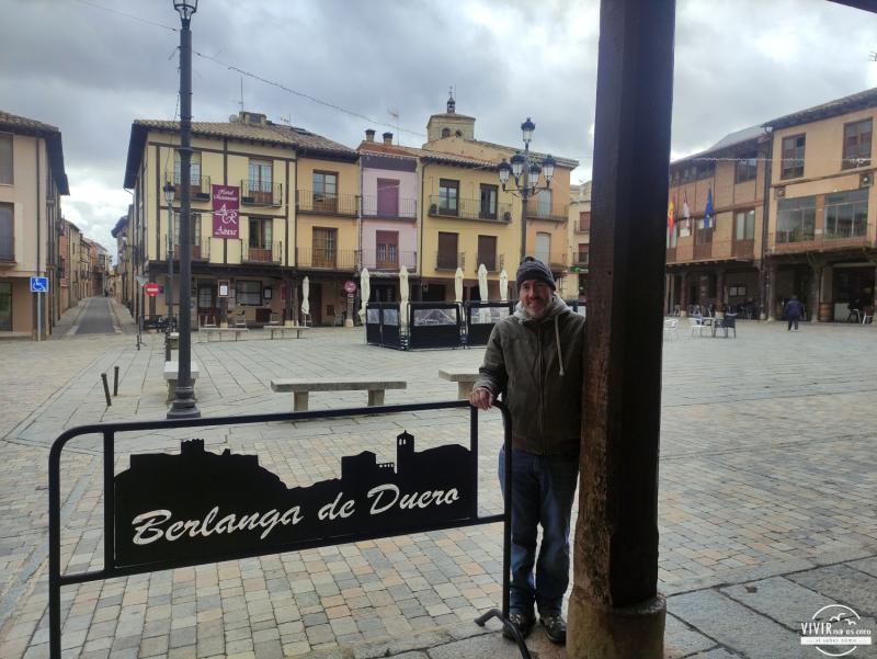 Plaza Mayor de Berlanga de Duero (Soria)