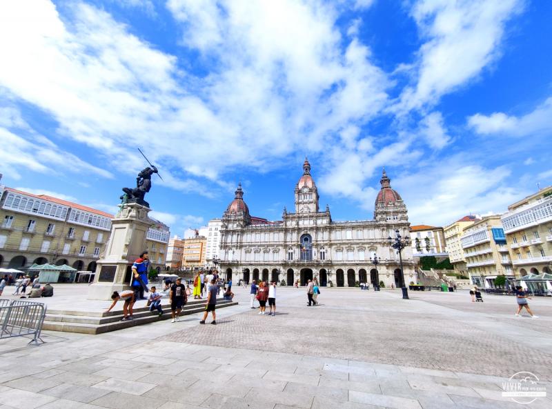 Plaza María Pita (A Coruña, Galicia)